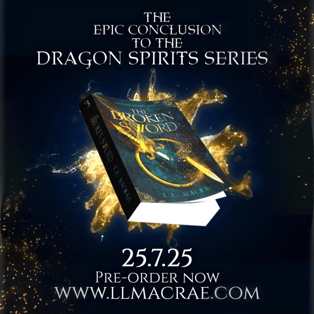 Cover Reveal | The Broken Sword – Dragon Spirits Book 3 by L.L.&nbsp;MacRae