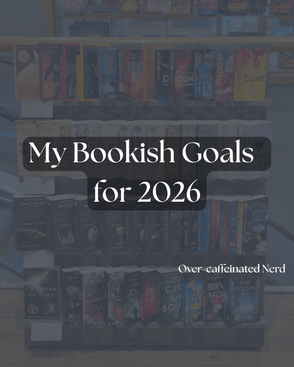 My Bookish Goals for 2026&nbsp;📚